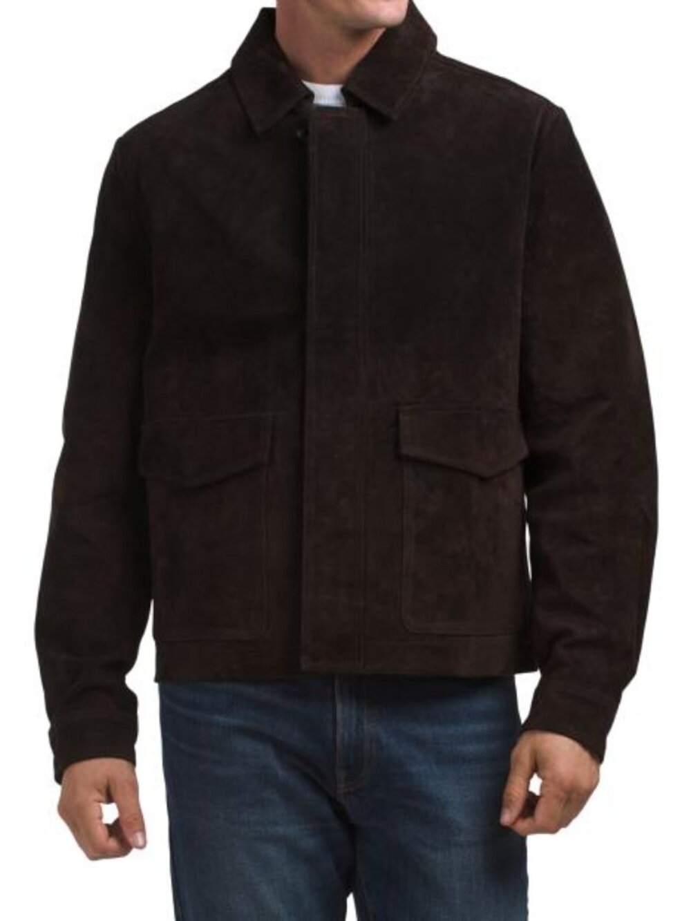 NVLT Brown Suede Jacket